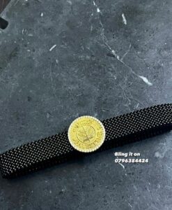 Steel Bracelet Authentic Coin