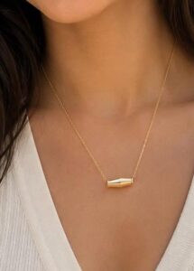 Zaytona Necklace (Small Size ) - 925 Sterling Silver