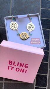 Multiple Names Framed Circular Bracelets