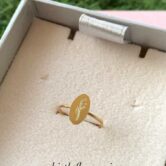 Birth Flower Ring in 925 sterling silver with custom engraving – Blingiton