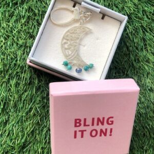 Um Kalthoum Keychain - Personalized 925 Sterling Silver