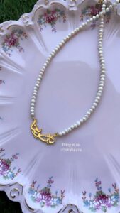 Pearl Name Necklace