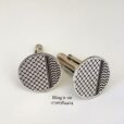 Keffiyeh Cufflinks – 925 Sterling Silver, Cultural and Elegant Design