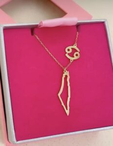 Horoscope Map Necklace