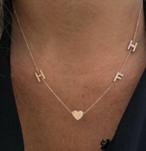Heart Letters Necklace