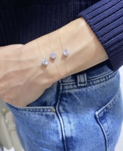 Celeste Bracelet with elegant sparkle, sold individually, perfect for layering and daily wear