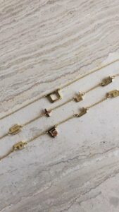 Kufi Letters Necklace