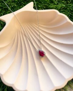 Ruby Hope Necklace