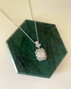 Statement Zirconium Necklace