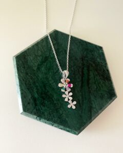 Floral MultiColor Necklace