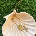 Ayet Al-Kursi Necklace in 925 Sterling Silver with Gold & Rose Gold Plating – Islamic Jewelry for Protection