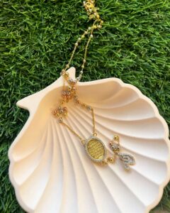 Ayet Al-Kursi Necklace in 925 Sterling Silver with Gold & Rose Gold Plating – Islamic Jewelry for Protection