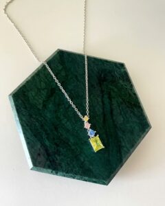Tiny Gemstones Necklace