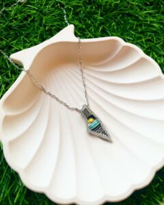 Dome of the Rock Map Necklace