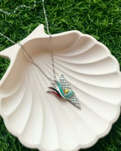 Map Dome of the Rock Necklace