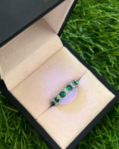 Emerald Eternity Band