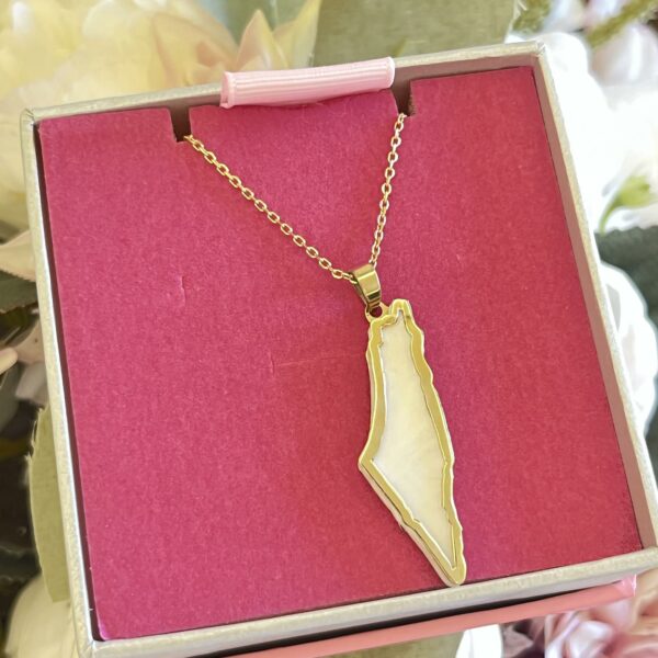 Mother Of Pearl Palestine Necklace