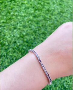 Purple Dream Tennis Bracelet – 925 Sterling Silver Jewelry