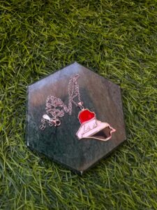 Iraq Map Necklace in 925 sterling silver, elegant pendant highlighting Iraq’s map