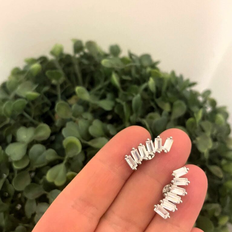 Baguette Earrings