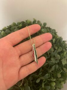 Bateekha Necklace in 925 sterling silver, Palestine jewelry, shipped worldwide