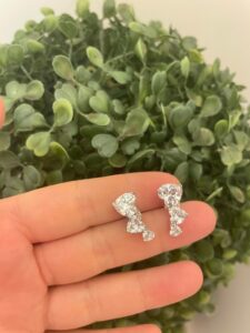 Love Hugs Earrings in 925 sterling silver, designed in Jordan and shipped worldwide, perfect as a gift or everyday accessory.