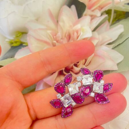Fuchsia Droplets