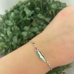 Enamel Flag Bracelet