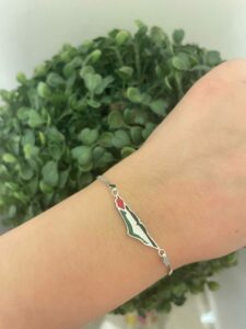 Enamel Flag Bracelet