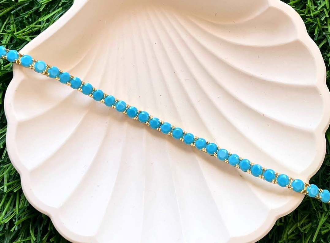 Simple Tennis Bracelet: Minimalist Elegance for Everyday Wear