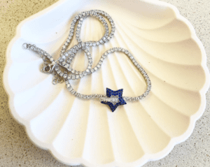 Star Tennis Necklace: Celestial Beauty That Shines Bright